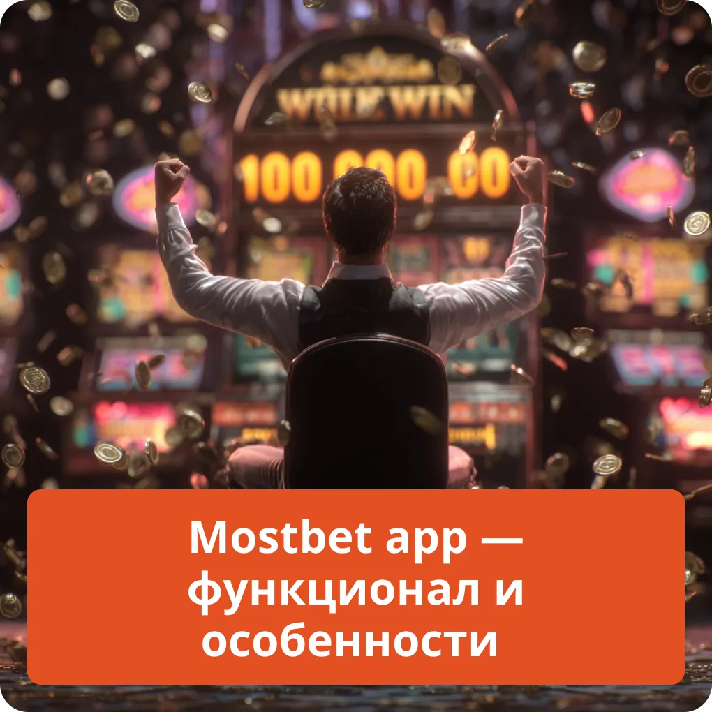 Mostbet app — функционал и особенности