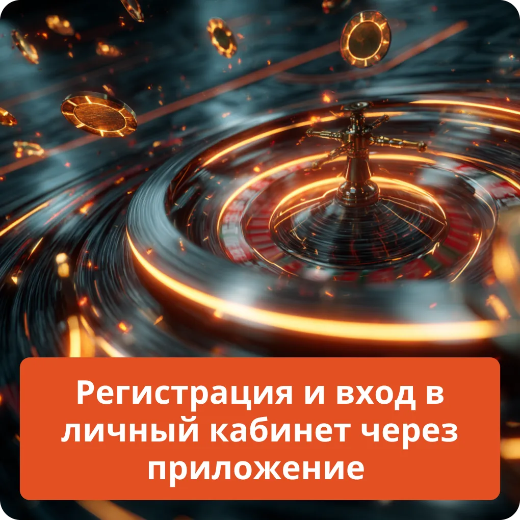 Регистрация и вход в личный кабинет через приложение